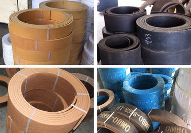 Sợi tăng cường nhựa phanh vật liệu ma sát với đồng dây tối phanh lót