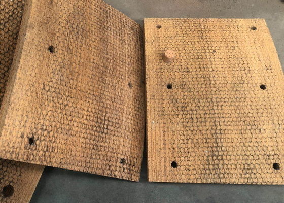 Vải lót phanh dệt không amiăng, Khối phanh dệt, Má phanh dệt cho khoan giếng dầu